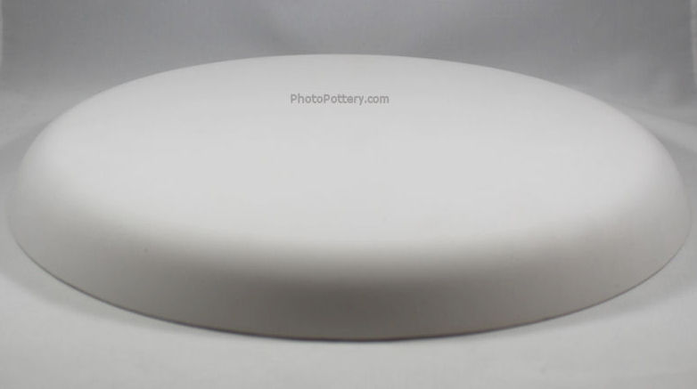 Large Plaster Plate Mold - 11.75 inch diameter, 1 inch height