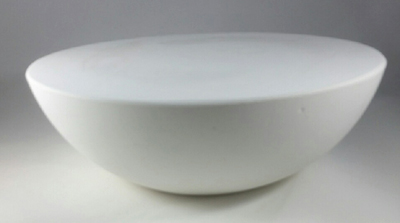 Large Round Drape Mold, Plaster, for Pottery bowls in high and low fire clays.