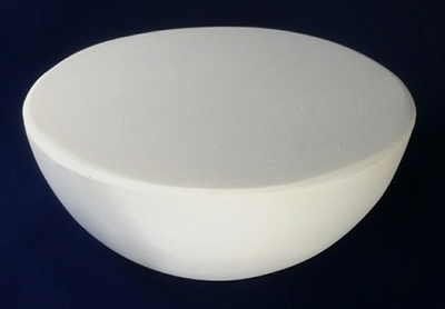 Medium Round Hump Mold, Made of Plaster, for Pottery Making.
